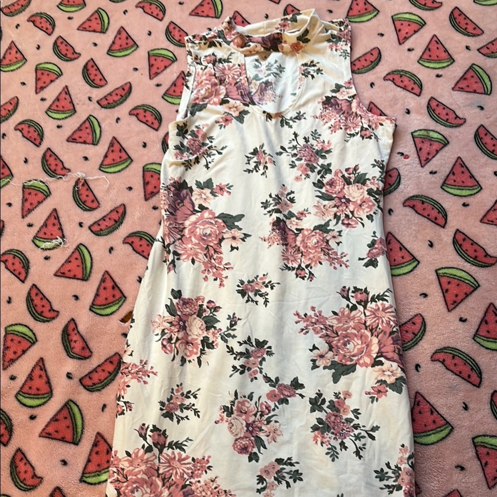 Rue21 Pink Halter Sundress Wedding Guest